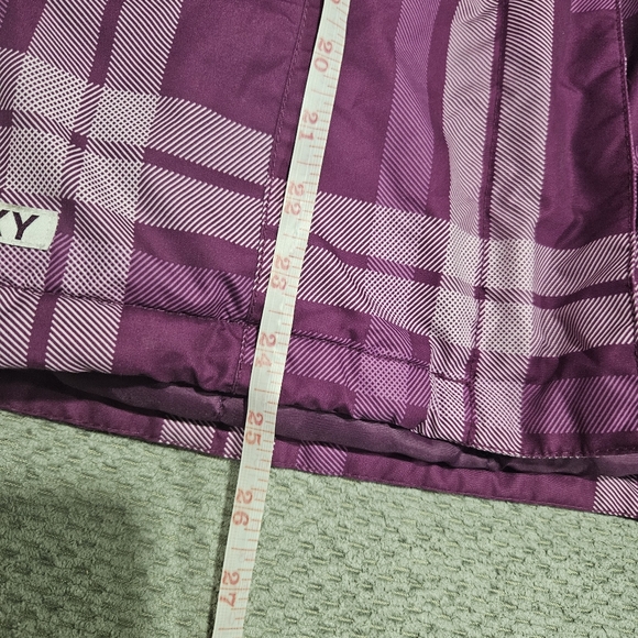 Pink Plaid Roxy Jacket, XS - Picture 5 of 13